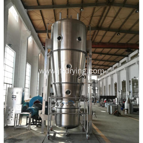 Fluid bed coating machine